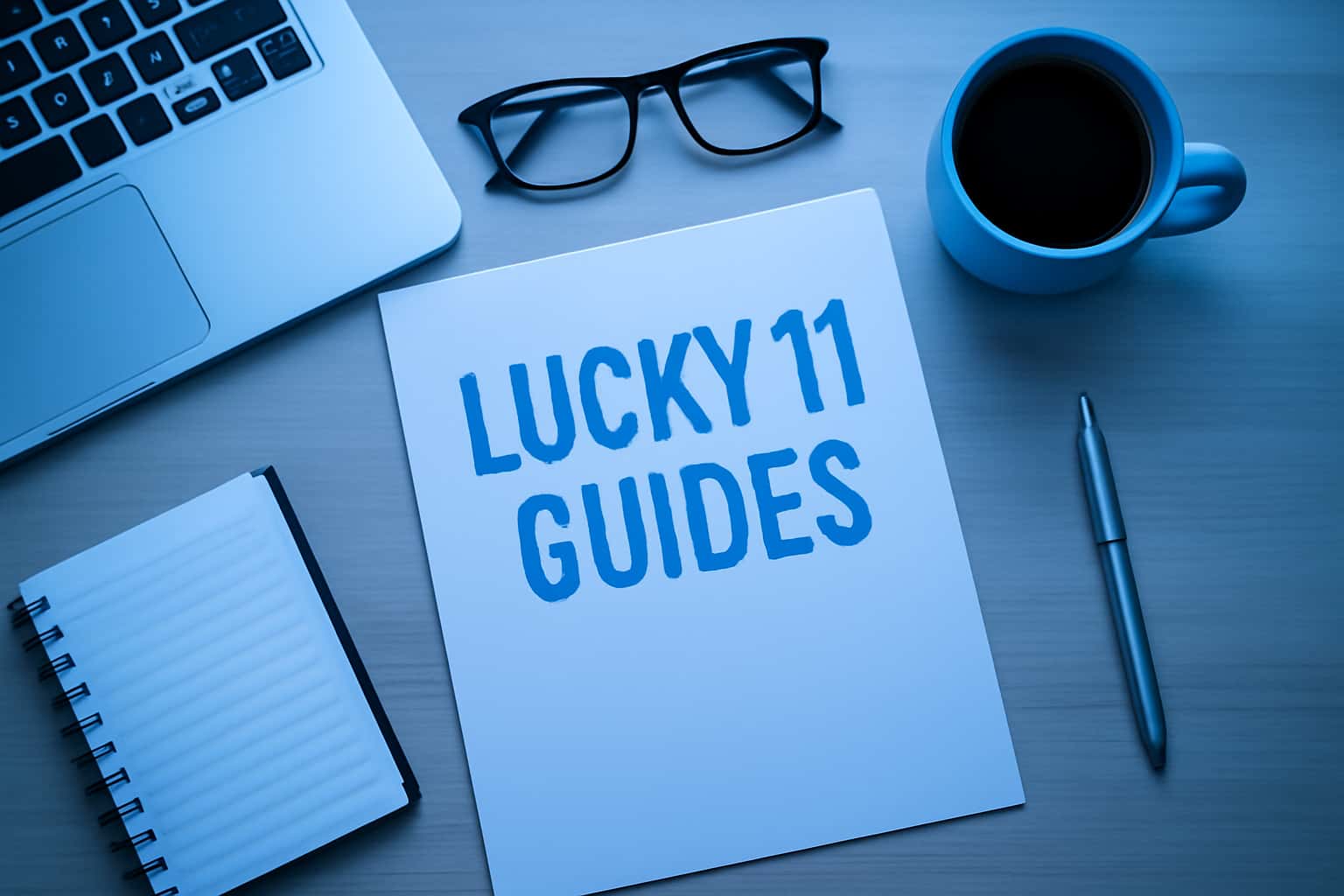 A professional depiction of Lucky 11 Guides with a focus on user assistance.