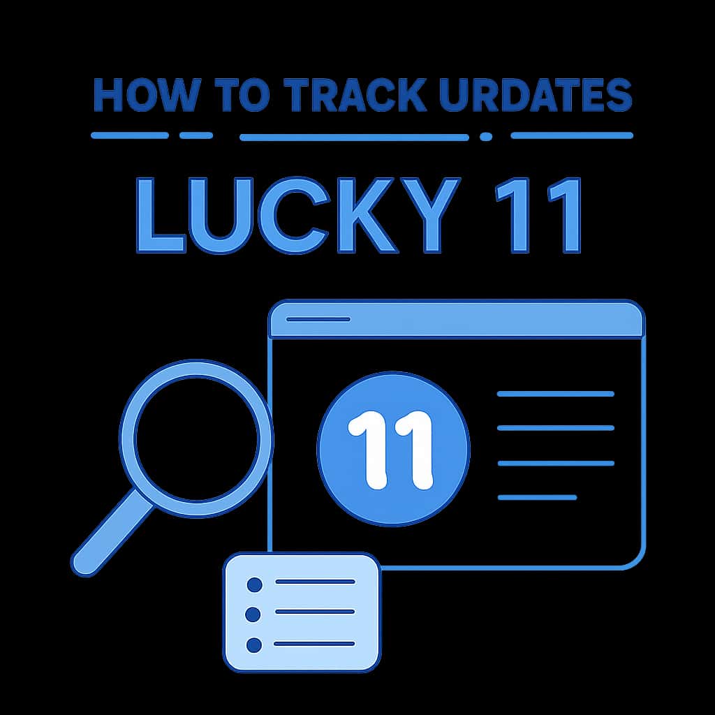 Diagram illustrating methods for tracking Lucky 11 updates.